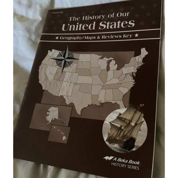 Abeka The History Of Our United States Teacher Key Grade 4 And Student Book - Picture 2 of 6